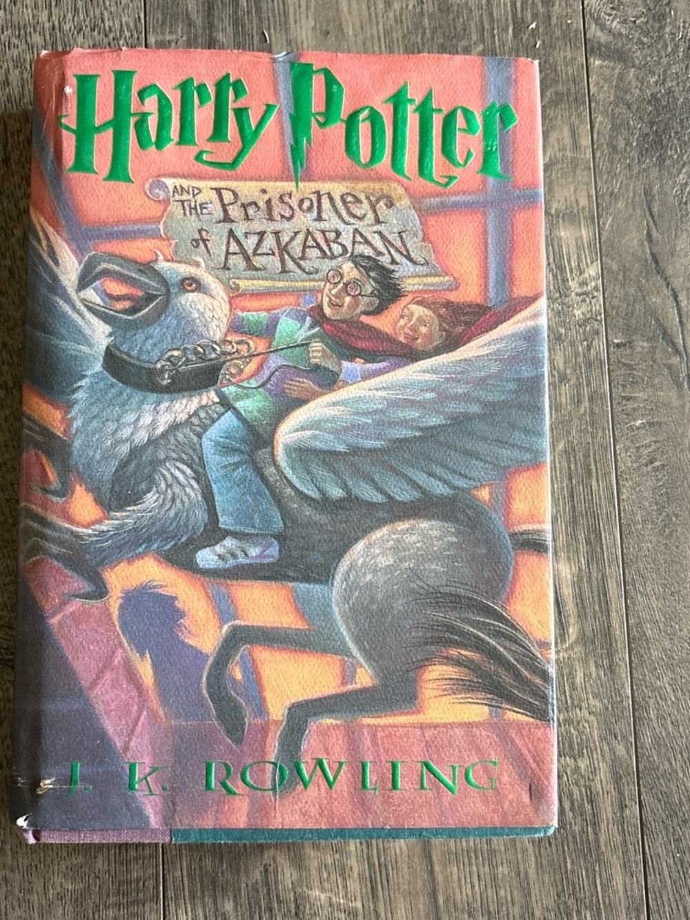 Harry Potter Prisoner of Azkaban hardcover book